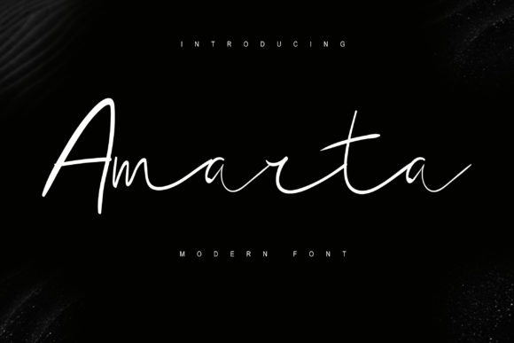 Amarta: A Delicate Handwritten Font
