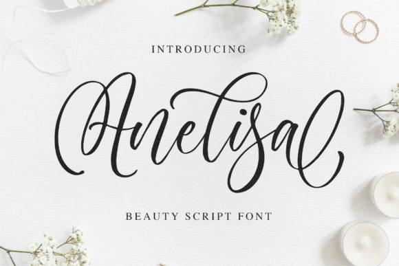 Anelisa Font: Elegant Script for Digital Design