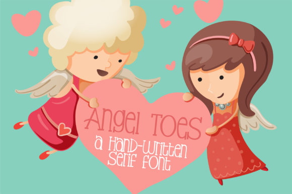 Angel Toes Font for Creative Projects