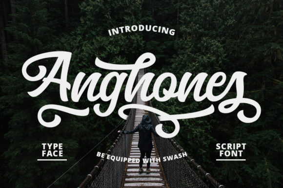Anghones Font for Bold Branding