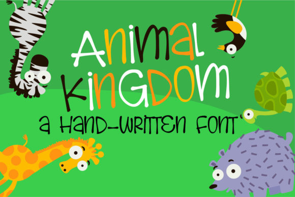 Animal Kingdom Font for Creative Brands