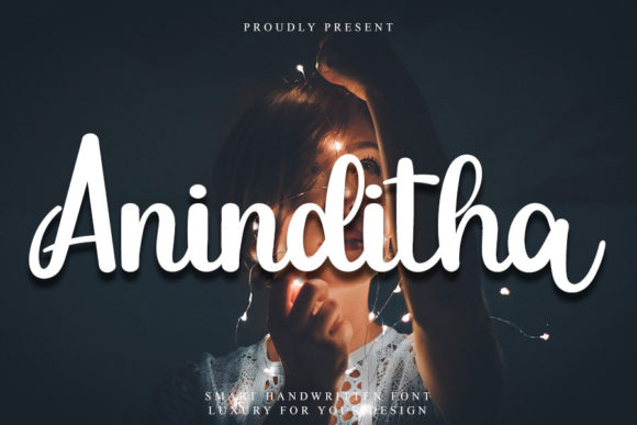 Aninditha Font for Business Branding