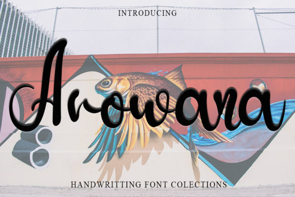 Arowana Font for Web Design