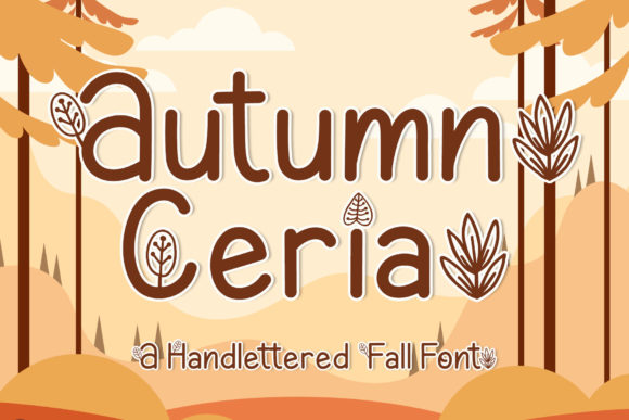 Autumn Ceria Font for Business Branding
