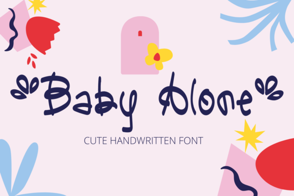 Baby Alone Font for Creative Brands