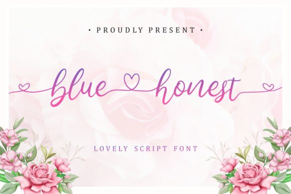 Bluehonest Font for Creative Projects