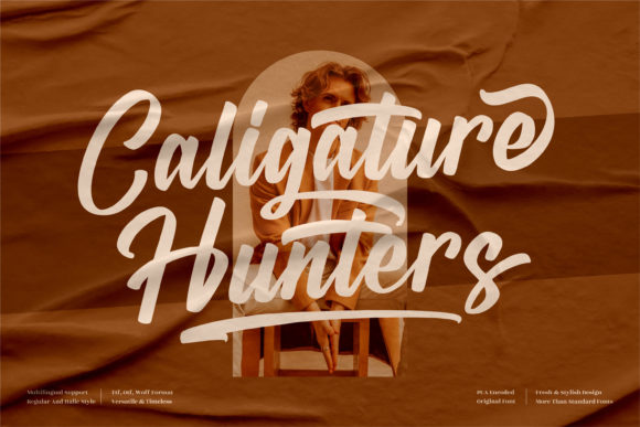 Caligature Hunters Font for Business