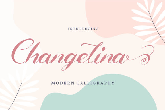 Changelina Font: Elegant Script for Designers