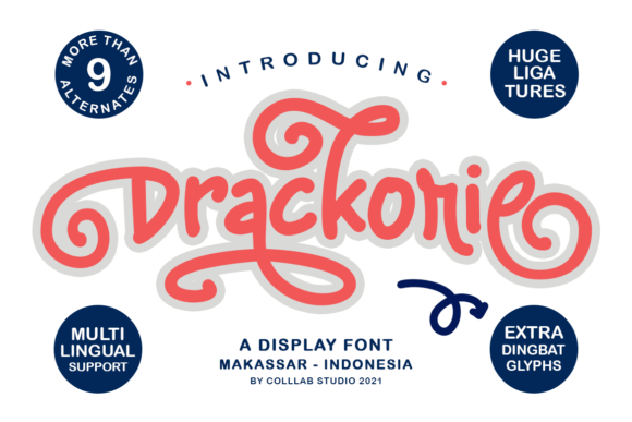 Drackorie: A Charming Handwritten Font