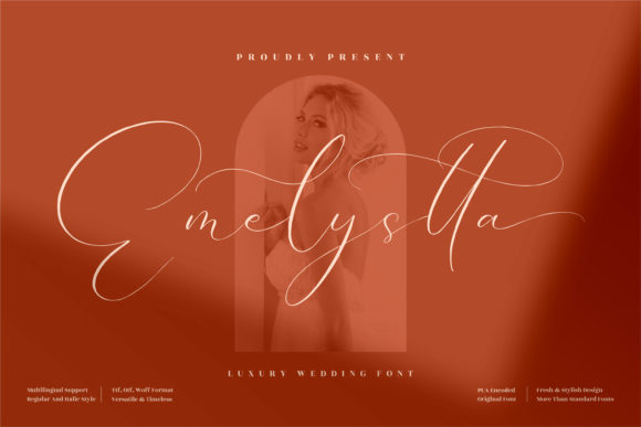 Emelystta: A Premium Script Font for Branding