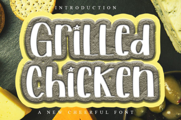 Grilled Chicken Font for Bold Branding