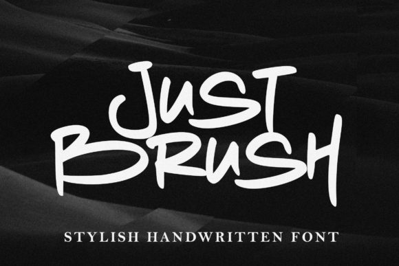 Just Brush Font for Web Design