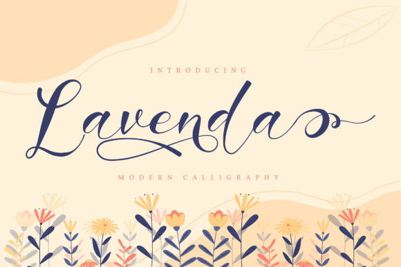 Lavenda Font for Creative Makers