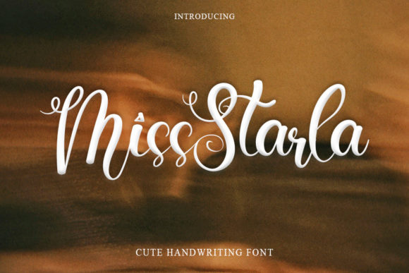 Miss Starla Font Review