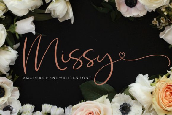 Missy Font: Elegant Script for Digital Design