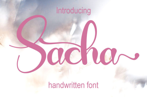 Sacha Font: Elegant Script for Digital Design