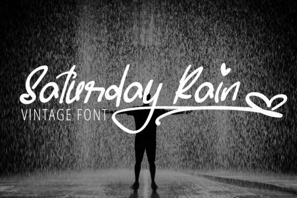 Saturday Rain Font for Business
