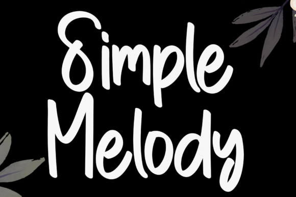 Simple Melody Font for Web Design