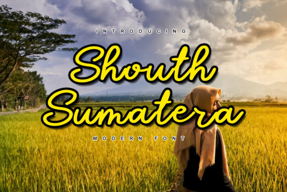 South Sumatera Font for Elegant Design