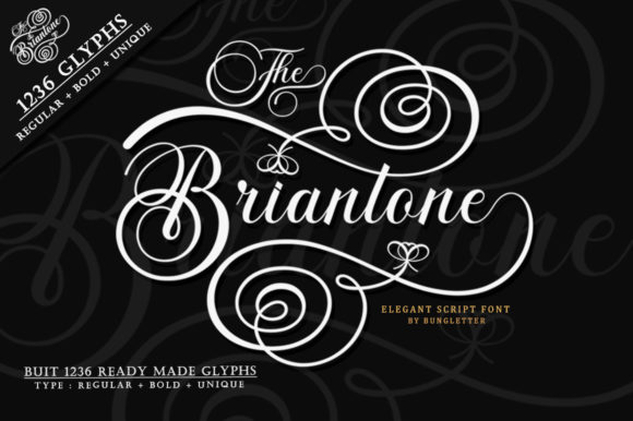 The Briantone Font: Timeless Style for Business Branding