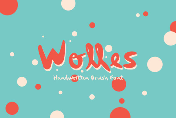 Wolles: A Handwritten Font for Creative Expression