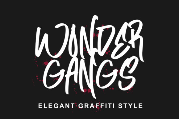 Wonder Gangs Font for Creative Projects